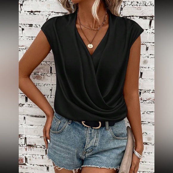 Luxe draped bodysuit - Picture 14 of 16